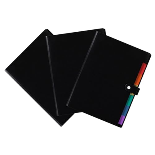 ELAYARD 3 Stück Teiliges Dateiordner Mehreren Fächern Erweiterbarer Dokumenten organizer für Büro und Schule Leichter Multi taschen Ordner für Wichtige Dokumente Praktische ELAYARD 3 Stück Teiliges Dateiordner Mehreren Fächern Erweiterbarer Dokumenten organizer für Büro und Schule Leichter Multi taschen Ordner für Wichtige Dokumente Praktische von ELAYARD