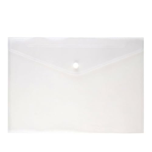 ELAYARD 30 Stück Button Clear A Ordner Dokument Snap Mit Datei Umschlag Größe Organizer Weiß ELAYARD 30 Stück Button Clear A Ordner Dokument Snap Mit Datei Umschlag Größe Organizer Weiß von ELAYARD