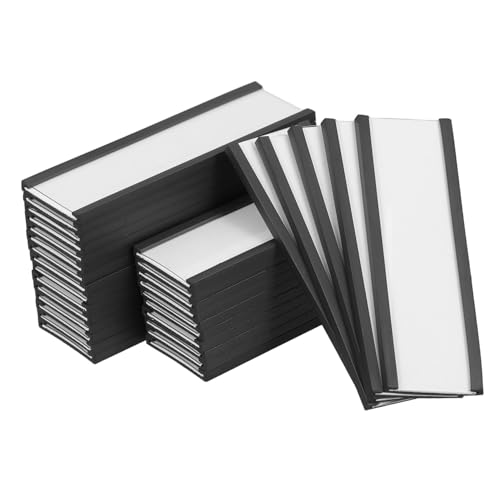 ELAYARD 30 Stück Etikettenhalter Magnetische Namensschilds Magnetischer Kanal-Tag-Halter magnetische Mülleimer-Etiketten magnetische Regaletiketten Metalletiketten Schranketiketten Gummi ELAYARD 30 Stück Etikettenhalter Magnetische Namensschilds Magnetischer Kanal-Tag-Halter magnetische Mülleimer-Etiketten magnetische Regaletiketten Metalletiketten Schranketiketten Gummi von ELAYARD