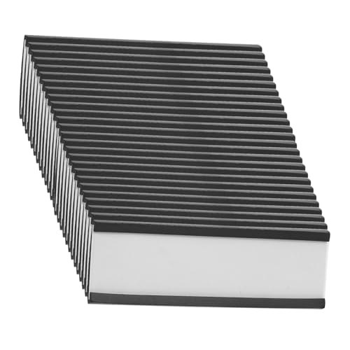 ELAYARD 30 Stück Teiliges C förmiges Magnetisches Etikettenhalter für Lagerregale und Schränke Wiederverwendbar Einfache Installation Vielseitig für Büro und Industrie Robuste von ELAYARD