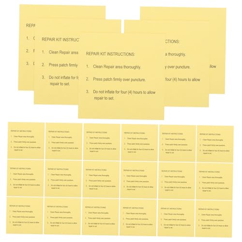 ELAYARD 30-teiliges Aufblasbares Flicken-reparaturset, Wasserdichtes Klebeband, Pool-reparaturband, Robustes Reparaturpflaster Für Luftmatratze, Zelt, Schwimmring von ELAYARD