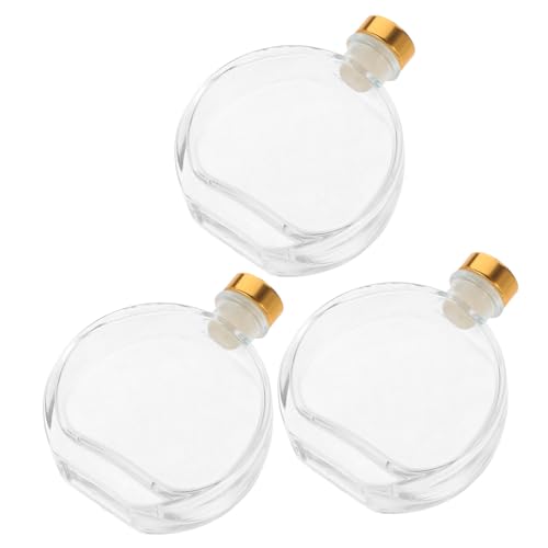 ELAYARD 3Stücke Aromadiffusor Flaschen Leere Duftöl Flaschen für Aromatherapie Raumduft und Dekoration Hochwertige Glasbehälter für Zuhause und Büro ELAYARD 3Stücke Aromadiffusor Flaschen Leere Duftöl Flaschen für Aromatherapie Raumduft und Dekoration Hochwertige Glasbehälter für Zuhause und Büro von ELAYARD