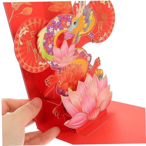 ELAYARD 4 Stück Jahr Des Drachen Rote Umschläge Teiliges Traditionelle Glücksgeldumschläge Chinesische Neujahrsdekoration Festliche Geldbeutel für Frühlingsfest und Geschenkverpackung ELAYARD 4 Stück Jahr Des Drachen Rote Umschläge Teiliges Traditionelle Glücksgeldumschläge Chinesische Neujahrsdekoration Festliche Geldbeutel für Frühlingsfest und Geschenkverpackung von ELAYARD