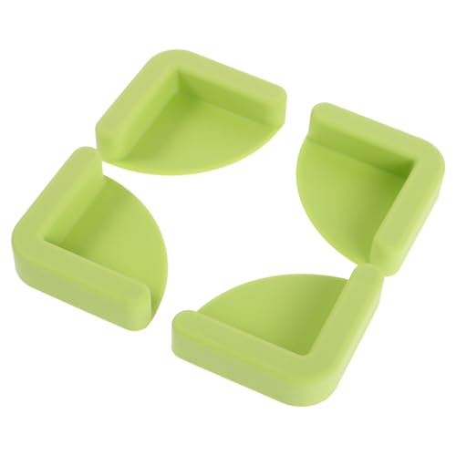ELAYARD 4 Stück Rutschfeste Silikon Schneidebrett Pads Stabile Rutsch Matten für Holz Schneidebretter Kleine Küchenstabilisatoren für Sicheres Zubereiten ELAYARD 4 Stück Rutschfeste Silikon Schneidebrett Pads Stabile Rutsch Matten für Holz Schneidebretter Kleine Küchenstabilisatoren für Sicheres Zubereiten von ELAYARD