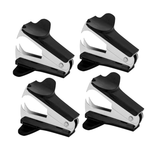 ELAYARD 4 Stück Teiliges Mini Metall Heftklammerentferner Ergonomischer Griff Tragbares Büro Zubehör Kleines Klammerentfernungswerkzeug für Schule und Zuhause ELAYARD 4 Stück Teiliges Mini Metall Heftklammerentferner Ergonomischer Griff Tragbares Büro Zubehör Kleines Klammerentfernungswerkzeug für Schule und Zuhause von ELAYARD