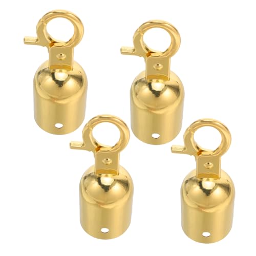 ELAYARD 4Stücke Kordelendstopper Karabinerverschluss für Geschenkgeländerschienen und Aufhängeseile Multifunktionale Seilendkappen für ELAYARD 4Stücke Kordelendstopper Karabinerverschluss für Geschenkgeländerschienen und Aufhängeseile Multifunktionale Seilendkappen für von ELAYARD
