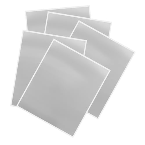 ELAYARD 5 Blätter Scratch Off Sticker Silber DIY Belohnungssystem Kratzfolie Aufkleber für Preise Schule Geburtstag Party Basteln von ELAYARD