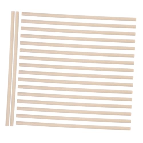 ELAYARD 50 Stück Natürliche Holzstäbchen zum Basteln Unbehandelte Runde Holzstäbe Kindersichere Holzstäbe für DIY Projekte Makramee und Kreatives Familienbasteln ELAYARD 50 Stück Natürliche Holzstäbchen zum Basteln Unbehandelte Runde Holzstäbe Kindersichere Holzstäbe für DIY Projekte Makramee und Kreatives Familienbasteln von ELAYARD