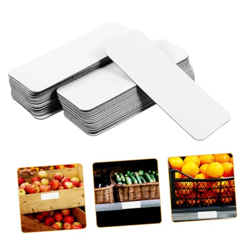ELAYARD 54 Stück Teiliges Magnetisches Whiteboard label Trocken Abwischbar Wiederverwendbar Vielseitig für Büro Schule und Zuhause Beschriftbare Magnetstreifen zur Einfachen Organisation von ELAYARD
