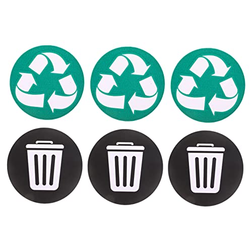 ELAYARD 6 Stück Teiliges Mülltrennung Aufkleber Selbstklebend Wasserfest Mülltonnen Recycling Labels für Abfallklassifizierung Praktische Müllbehälter Beschriftung ELAYARD 6 Stück Teiliges Mülltrennung Aufkleber Selbstklebend Wasserfest Mülltonnen Recycling Labels für Abfallklassifizierung Praktische Müllbehälter Beschriftung von ELAYARD