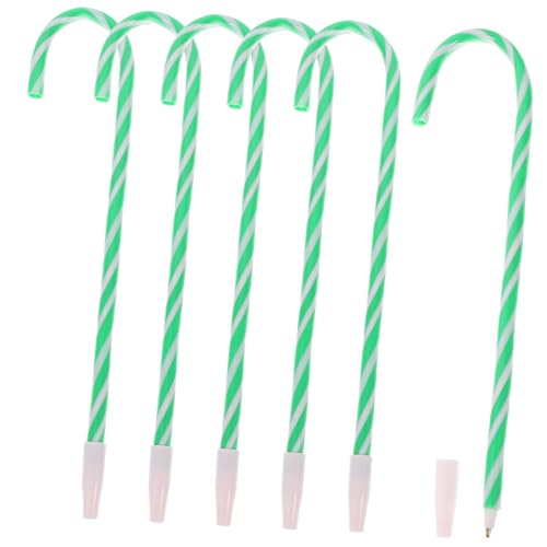 ELAYARD 6 Stück Teiliges Weihnachtsstil Kugelschreiber Zuckerstangen Design Schreibstifte in Rot Kreative Geschenkidee für Schüler Studenten und Weihnachtsdekoration ELAYARD 6 Stück Teiliges Weihnachtsstil Kugelschreiber Zuckerstangen Design Schreibstifte in Rot Kreative Geschenkidee für Schüler Studenten und Weihnachtsdekoration von ELAYARD