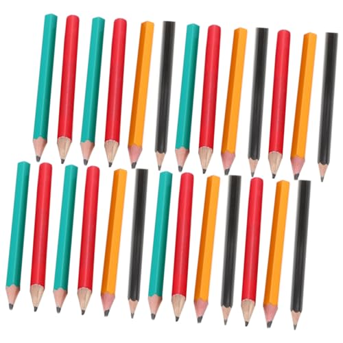 ELAYARD 60 Stück Teiliges Kurze Leichte Zeichenbleistifte mit Radiergummi Ergonomisch für Schüler Künstler Praktisch für Skizzieren Schreiben und Kalligrafie für Schule Zufällige Farbe ELAYARD 60 Stück Teiliges Kurze Leichte Zeichenbleistifte mit Radiergummi Ergonomisch für Schüler Künstler Praktisch für Skizzieren Schreiben und Kalligrafie für Schule Zufällige Farbe von ELAYARD