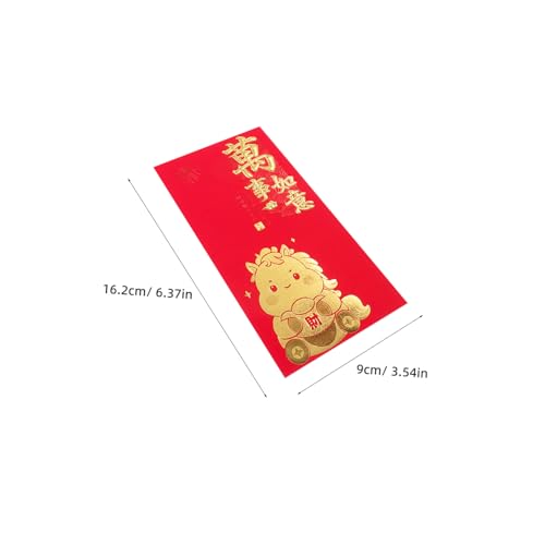ELAYARD 60 Stück Teiliges Lunar Year Envelopes mit Kreativen Designs Stabile Papierumschläge für Vietnamesisches Li Xi und Chinesisches Neujahrsfest Großzügig Bemessen Vielseitig ELAYARD 60 Stück Teiliges Lunar Year Envelopes mit Kreativen Designs Stabile Papierumschläge für Vietnamesisches Li Xi und Chinesisches Neujahrsfest Großzügig Bemessen Vielseitig von ELAYARD