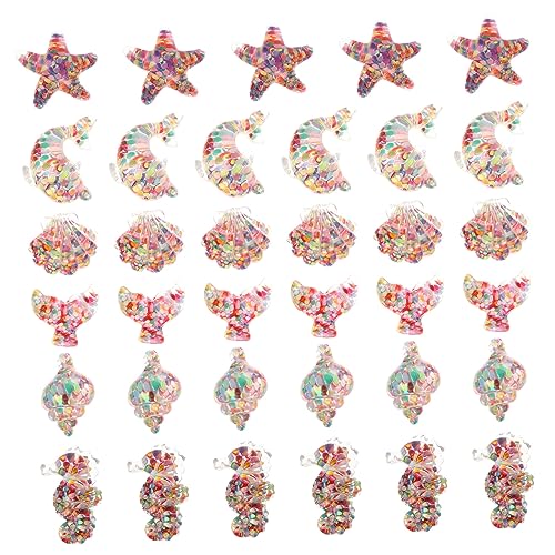 ELAYARD 60Stücke Pailletten Meeresmotiv Muschel Charms für Bastelarbeiten Scrapbooking Hochwertiges Harzmaterial für Dekorationen zu Festen Anlässen ELAYARD 60Stücke Pailletten Meeresmotiv Muschel Charms für Bastelarbeiten Scrapbooking Hochwertiges Harzmaterial für Dekorationen zu Festen Anlässen von ELAYARD