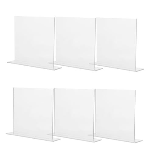 ELAYARD 6Stücke DIY Tischnummern Schild aus für Hochzeitsdekoration Quadratische Leere Tischnummernhalter für Kreative Events Transparent für Geburtstagsfeiern ELAYARD 6Stücke DIY Tischnummern Schild aus für Hochzeitsdekoration Quadratische Leere Tischnummernhalter für Kreative Events Transparent für Geburtstagsfeiern von ELAYARD