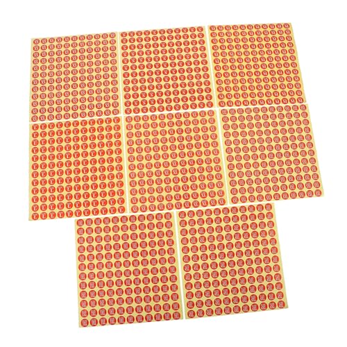 ELAYARD 80 Blatt Selbstklebende Größenetiketten Rund Rote Aufkleber für Kleidung Xs Schadstofffreier Kleber Einfach Abziehbar zum Schnellen Größenkennzeichnen im Einzelhandel von ELAYARD