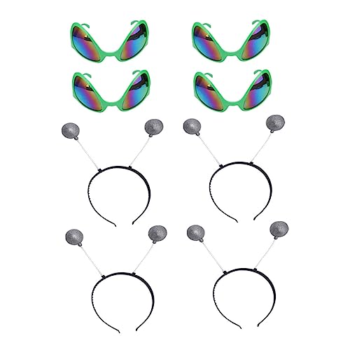 ELAYARD 8 Stücke Partybrille für Erwachsene und Kinder Lustige Kostüm Accessoires für Festivals Karneval und Feiern Leichtes Strapazierfähiges Design mit Haarreif und Brille ELAYARD 8 Stücke Partybrille für Erwachsene und Kinder Lustige Kostüm Accessoires für Festivals Karneval und Feiern Leichtes Strapazierfähiges Design mit Haarreif und Brille von ELAYARD