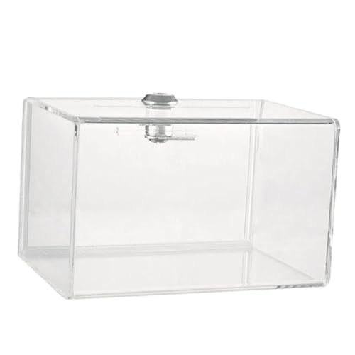 ELAYARD Abschließbare Transparente Spendenbox mit Großem Schlitz Multifunktionale Vorschlags und Wahlurne für Büro Schule Fundraising Langlebige und Sichere Aufbewahrung ELAYARD Abschließbare Transparente Spendenbox mit Großem Schlitz Multifunktionale Vorschlags und Wahlurne für Büro Schule Fundraising Langlebige und Sichere Aufbewahrung von ELAYARD