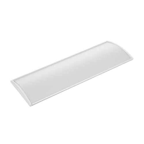 ELAYARD Aluminiumlegierung Türschild Blanko Namensschild für Tür Büro Türschild Einseitig Beschriftbar Langlebig Vielseitig für Büro Schule Dekoration von ELAYARD