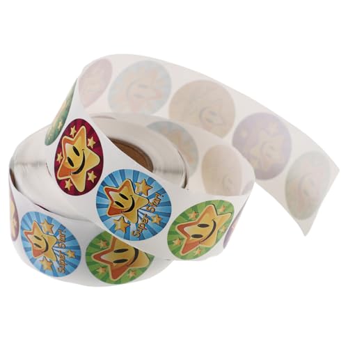 ELAYARD Belohnungssticker mit Starkem Kleber Dekorationsaufkleber für Schule und Klassenzimmer Versiegelungssticker für Geschenke und Umschläge Lehrer Motivationsaufkleber für Schüler ELAYARD Belohnungssticker mit Starkem Kleber Dekorationsaufkleber für Schule und Klassenzimmer Versiegelungssticker für Geschenke und Umschläge Lehrer Motivationsaufkleber für Schüler von ELAYARD