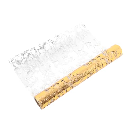 ELAYARD Gold Mesh Tischläufer mit Goldfolien Design Langlebiger Polyester Dekostoff für Hochzeit Party Geschenkverpackung Vielseitig Einsetzbar Festliche Tischdeko ELAYARD Gold Mesh Tischläufer mit Goldfolien Design Langlebiger Polyester Dekostoff für Hochzeit Party Geschenkverpackung Vielseitig Einsetzbar Festliche Tischdeko von ELAYARD
