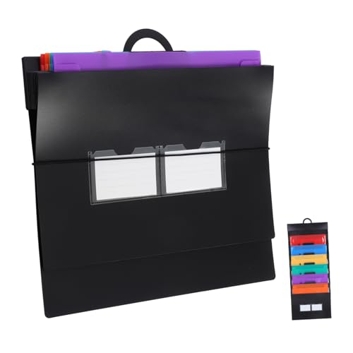 ELAYARD Großer Wand organizer mit Fächern Erweiterbarer Hängeordner in Schwarz Platzsparende Wandhalterung für Briefgröße Multifunktionale Aktenaufbewahrung für Büro und Zuhause ELAYARD Großer Wand organizer mit Fächern Erweiterbarer Hängeordner in Schwarz Platzsparende Wandhalterung für Briefgröße Multifunktionale Aktenaufbewahrung für Büro und Zuhause von ELAYARD