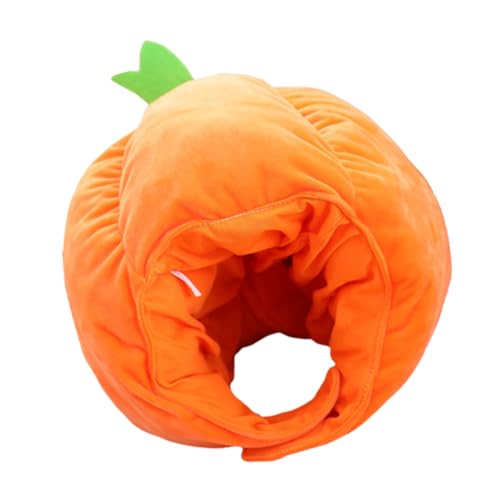 ELAYARD Halloween Kürbis Kopfhaarband Kostüm Partyhut Karneval Zubehör Orange Kreative Kopfbedeckung für Musikfestival und Rollenspiel von ELAYARD