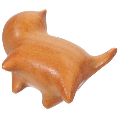 ELAYARD Holzfigur Kleine Katzen deko Niedliche Cartoon Katze Tischdekoration Natürliche Holzskulptur für Wohn Bürodekor Kreative als Geschenk ELAYARD Holzfigur Kleine Katzen deko Niedliche Cartoon Katze Tischdekoration Natürliche Holzskulptur für Wohn Bürodekor Kreative als Geschenk von ELAYARD