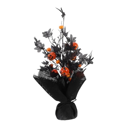 ELAYARD Künstliche Kürbis und Ahornblatt Dekoration für Halloween Innendekoration für Zuhause und Partys Langlebig und Modern Tischdekoration für Herbstliche Anlässe und Rv von ELAYARD