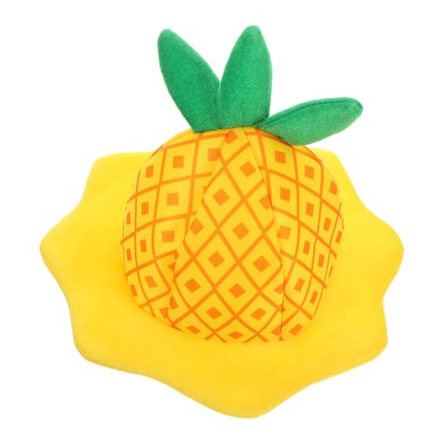 ELAYARD Lustiger Ananas Kostümhut für Erwachsene Auffällige Frucht Kopfbedeckung für Geburtstagsfeiern Foto Requisiten und Party Cosplay Einzigartiges Design für Bunte Festlichkeiten von ELAYARD