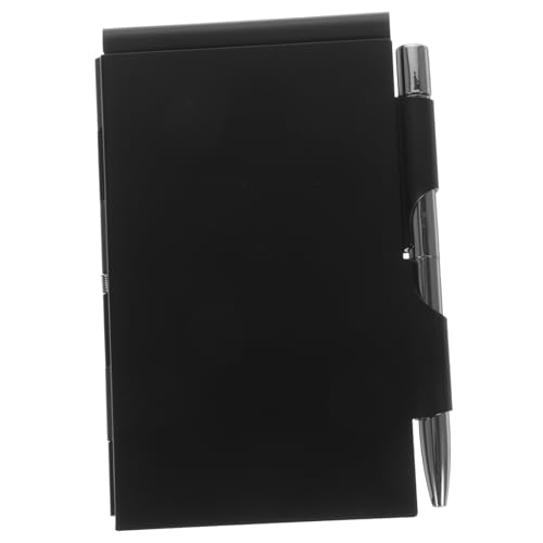 ELAYARD Mini Notizbuch Metallgehäuse mit Stift Praktisches Liniertes Pocket Notebook für Büro Schule Tragbarer Memo Pad mit Abreißbaren Blättern Robust und Langlebig für Notizen und von ELAYARD