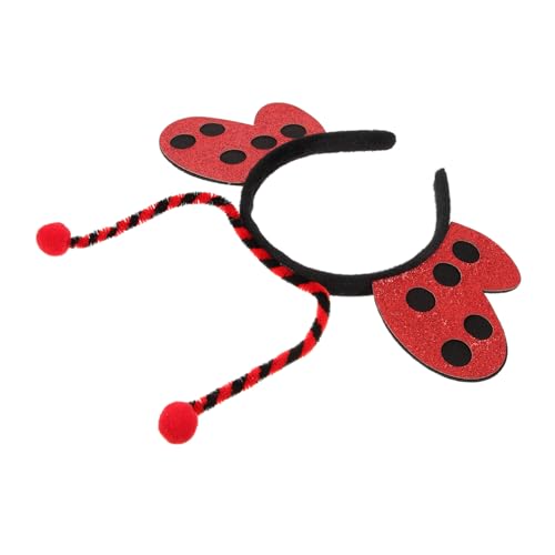 ELAYARD Niedliches Schmetterling Stirnband für Mädchen Cartoon Insekten Haarreif Dekorativer Haarschmuck für Vielseitiges Performance Hairband Geeignet für Kostüm Fotoshooting und Alltag von ELAYARD