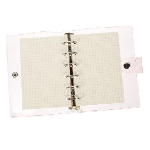 ELAYARD PVC Kleines Ringbuch Notizbuch Wasserdichter Binder mit Kariertem Notizblock Kreatives Schreibheft für Reise und Alltag Leicht und Handlich Einzeln Hülle ELAYARD PVC Kleines Ringbuch Notizbuch Wasserdichter Binder mit Kariertem Notizblock Kreatives Schreibheft für Reise und Alltag Leicht und Handlich Einzeln Hülle von ELAYARD