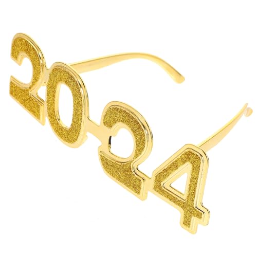 ELAYARD Partybrille aus Leichtem Pc Dekorative Neujahrsbrille für Festival Foto Requisit Einzigartiges Design für Silvesterfeier und Bühnenveranstaltungen von ELAYARD