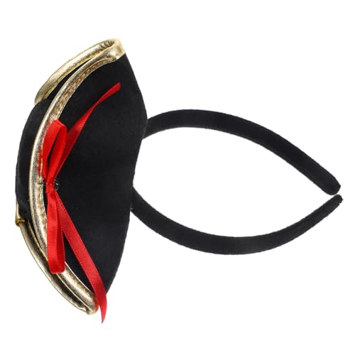 ELAYARD Piraten Haarreif Halloween Kostüm Stirnband Piratenhut Kopfschmuck Atmungsaktiv Leicht Verstellbar Party Accessoire für Karneval Cosplay Maskerade Geburtstagsfeier von ELAYARD