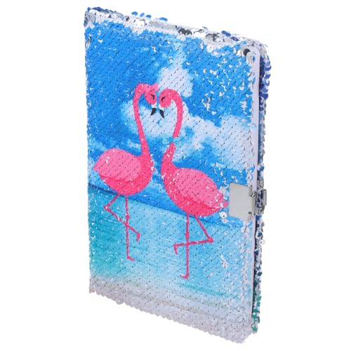 ELAYARD Reversibles Notizbuch mit Pailletten Cover Flamingo Design Tragbares Liniertes Tagebuch für Schule Büro Zuhause Kreatives Schreibheft für Wochen Monatspläne Geschenk für ELAYARD Reversibles Notizbuch mit Pailletten Cover Flamingo Design Tragbares Liniertes Tagebuch für Schule Büro Zuhause Kreatives Schreibheft für Wochen Monatspläne Geschenk für von ELAYARD