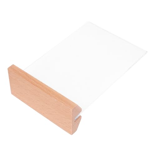 ELAYARD Schaukasten Kartentisch Lesezeichenhalter Display Dekoratives Display Regal Zeigt Menütafel Rahmenhalter Ständerhalter Klarer Displayständer Displaytafel Staffeleien Für Display von ELAYARD