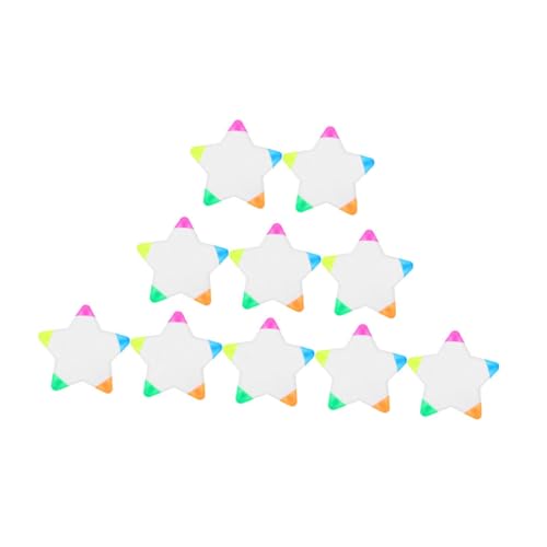 ELAYARD Teiliges Bunter Textmarker Leuchtende Farben Langlebige Marker für Schüler Handliches Design Hochwertiger zum Markieren und Malen von ELAYARD