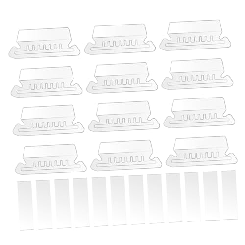 ELAYARD Teiliges Transparente PVC Hängemappen Zubehör mit Kleinen Leichten Ordnungs laschen und Beschriftbaren Einlegekarten für Büro Hotelordner zur Einfachen Dateiablage und Sortierung ELAYARD Teiliges Transparente PVC Hängemappen Zubehör mit Kleinen Leichten Ordnungs laschen und Beschriftbaren Einlegekarten für Büro Hotelordner zur Einfachen Dateiablage und Sortierung von ELAYARD