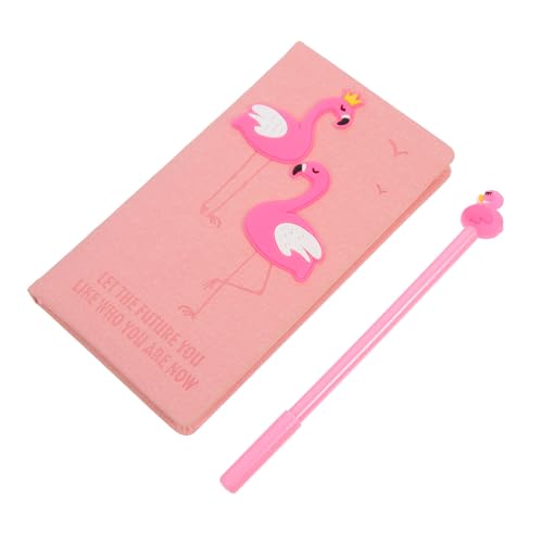 ELAYARD Tragbares Flamingo Notizbuch mit Stiftehalter Hochwertiges Liniertes Tagesplan Notizblock für Reisen Schule Büro Geeignet für Mädchen Studenten und Berufstätige ELAYARD Tragbares Flamingo Notizbuch mit Stiftehalter Hochwertiges Liniertes Tagesplan Notizblock für Reisen Schule Büro Geeignet für Mädchen Studenten und Berufstätige von ELAYARD