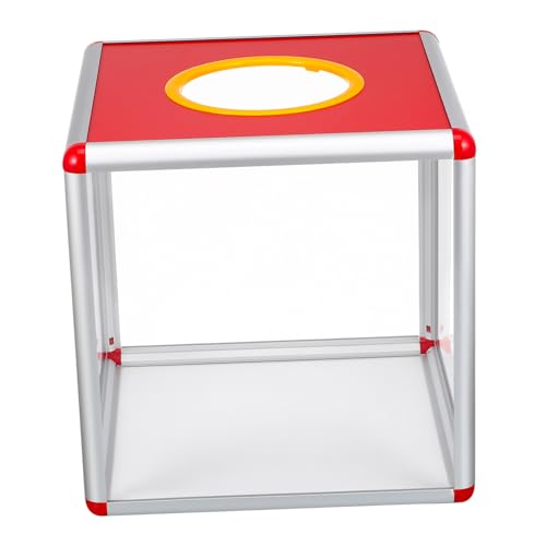 ELAYARD Transparente Rote Raffle Losbox mit Stabilem Vielseitige Spenden und Umfragebox für Partys Abschließbar Leicht und Robust für Innen und Außenbereiche Zufällige ELAYARD Transparente Rote Raffle Losbox mit Stabilem Vielseitige Spenden und Umfragebox für Partys Abschließbar Leicht und Robust für Innen und Außenbereiche Zufällige von ELAYARD