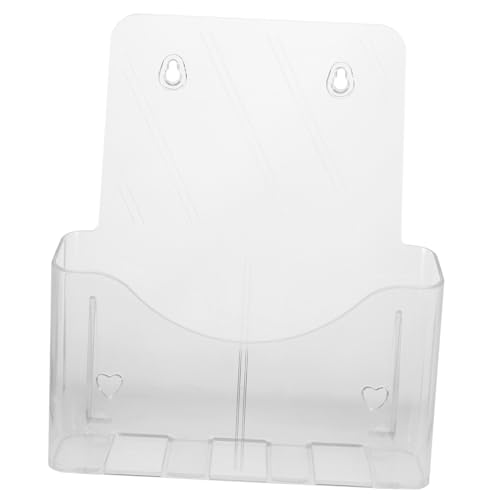 ELAYARD Transparenter Dokumentenhalter aus Abs Einlagiger Wand Tischständer für Broschüren Flyer und Kleine Karten Platzsparend Stabil und Vielseitig für Büro und Arbeitsplatz ELAYARD Transparenter Dokumentenhalter aus Abs Einlagiger Wand Tischständer für Broschüren Flyer und Kleine Karten Platzsparend Stabil und Vielseitig für Büro und Arbeitsplatz von ELAYARD