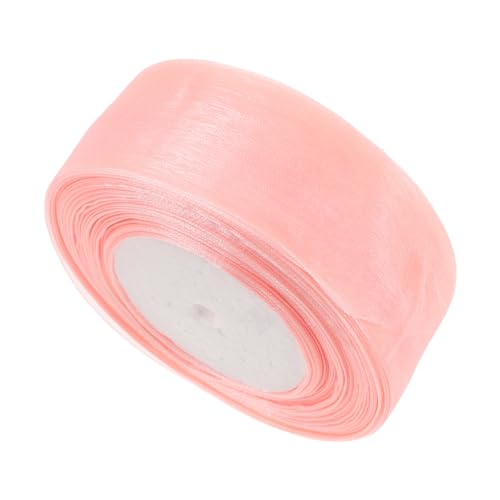 ELAYARD Verpackung Band Netzgarnbänder Chiffon -band Blumenverpackungsband Handgefertigtes Band Baumband Bogenbänder Hochzeitsband Dekorative Hochzeitsbänder Rosa Schneegarn ELAYARD Verpackung Band Netzgarnbänder Chiffon -band Blumenverpackungsband Handgefertigtes Band Baumband Bogenbänder Hochzeitsband Dekorative Hochzeitsbänder Rosa Schneegarn von ELAYARD
