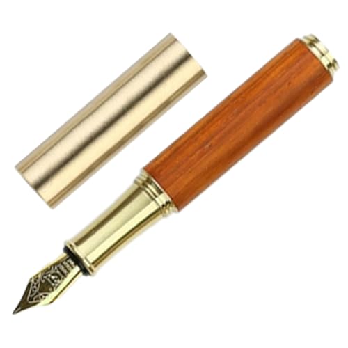 ELAYARD Vintage Kalligraphie Füllfederhalter aus Holz und Messing Tragbarer Mini Schreibfederhalter für Schule und Zuhause Leichtes Design für Jugendliche ELAYARD Vintage Kalligraphie Füllfederhalter aus Holz und Messing Tragbarer Mini Schreibfederhalter für Schule und Zuhause Leichtes Design für Jugendliche von ELAYARD