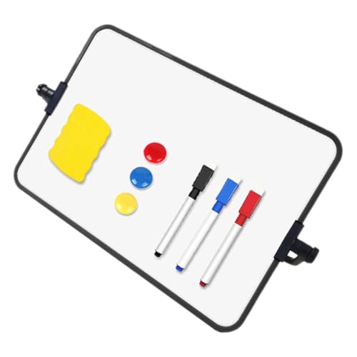 ELAYARD Whiteboard mit Ständer Trocken Abwischbar Kratzfest Multifunktionales Schreib Zeichenbrett für Büro und Zuhause Wiederverwendbares Whiteboard für Notizen und Zeichnungen von ELAYARD