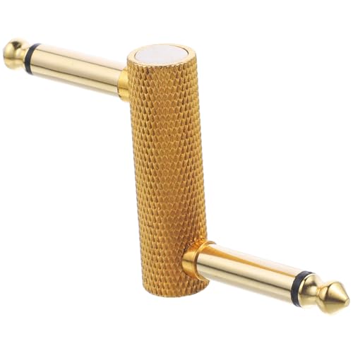 ELAYARD Z Förmiger Gitarren Pedal Connector Effektpedal Adapter Langlebig Stabil für Gitarre Pedalboard Kompatibel Klarer Sound ohne Störung von ELAYARD