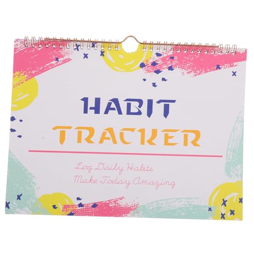 ELAYARD Zeitpläne Monatliches Habit-Tracker-Tagebuch Habit-Tracker-Kalender ohne Habitur -Trackerbuch Journal HABE -Notizbuch Papier ELAYARD Zeitpläne Monatliches Habit-Tracker-Tagebuch Habit-Tracker-Kalender ohne Habitur -Trackerbuch Journal HABE -Notizbuch Papier von ELAYARD