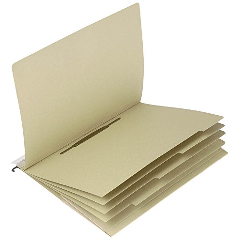 5 ELBA Personalhefter vertic ULTIMATE / naturbraun / DIN A4 / 240 g/m² von ELBA