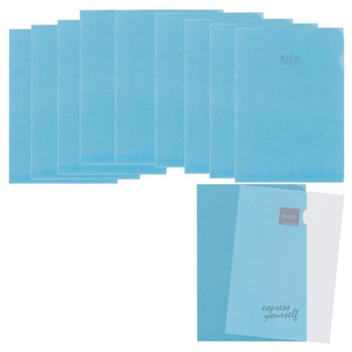 10 ELCO Sichthüllen blau glatt von ELCO