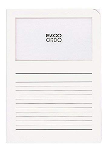 ELCO 29489.10 Ordo Organisationsmappe Classico, 220 x 310 mm, weiß 120 g, 100 stück von ELCO
